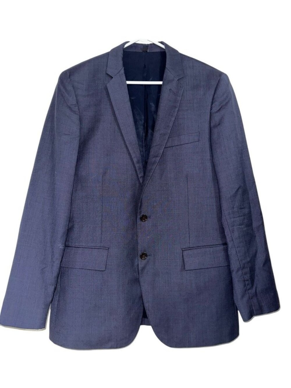 J Crew Thompson Wool Sport Coat Blazer Mens Sz 40R Suit Jacket Two Button